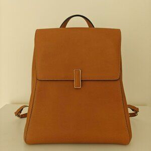 Valextra Iside Medium Backpack, Brown Color